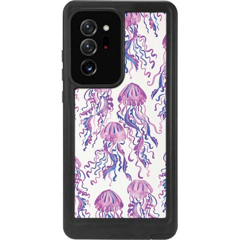 Cat Coq Jellyfish Galaxy Note20 Ultra 5G Waterproof Case